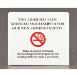 Sign - Non-Smoking Room Sign with Symbol